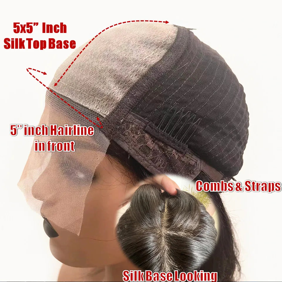 Wear Go Glueless Wigs Collection HD Lace 13x4 13x6 Lace Front Wig Highlight Dark Colored Lace Front Wigs PrePlucked Brown Body Wave Silk Base Human Hair Wigs