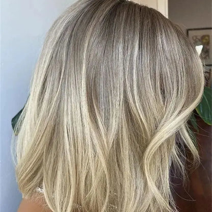 Wear Go Glueless Wigs Collection New Arrival Good Quality Short Bob Human Hair Wigs Ombre Blonde 13x6 Virgin Hair Wig