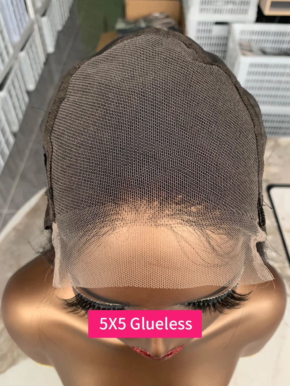 Wear Go Glueless Wigs Collection 2x6 5x5 Glueless Wig Human Hair Ready to Wear and Go Lace Closure Wigs Vietnamese Bone Straight 250% 300% 13x6 Lace Front Wigs