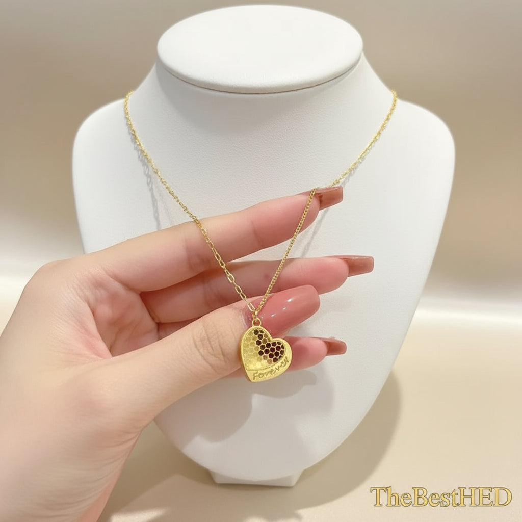 High quality genuine gold AU750 18K women's fashion jewelry necklace collarbone chain luxury Valentine's Day gift