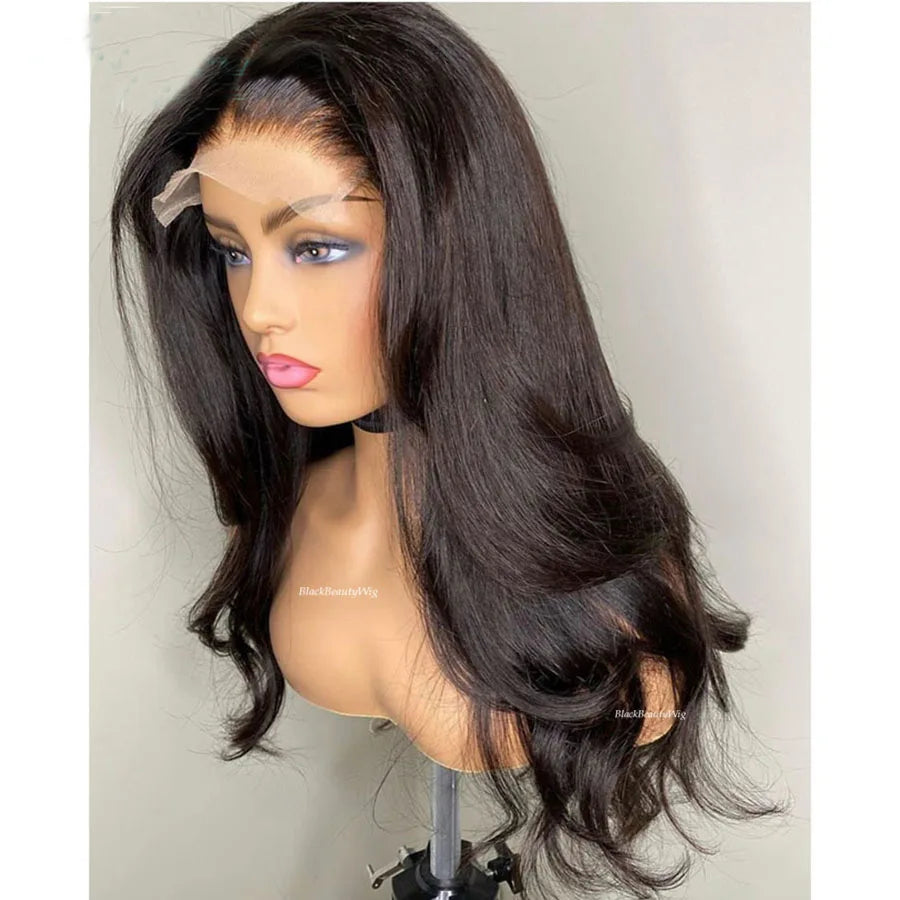Body Wave Full Lace Wig Brazilian Remy Human Hair Pre Plucked Glueless Full Handtied Lace Wig With Baby Hair
