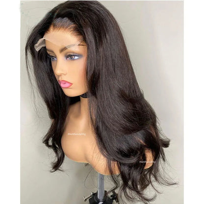 Body Wave Full Lace Wig Brazilian Remy Human Hair Pre Plucked Glueless Full Handtied Lace Wig With Baby Hair