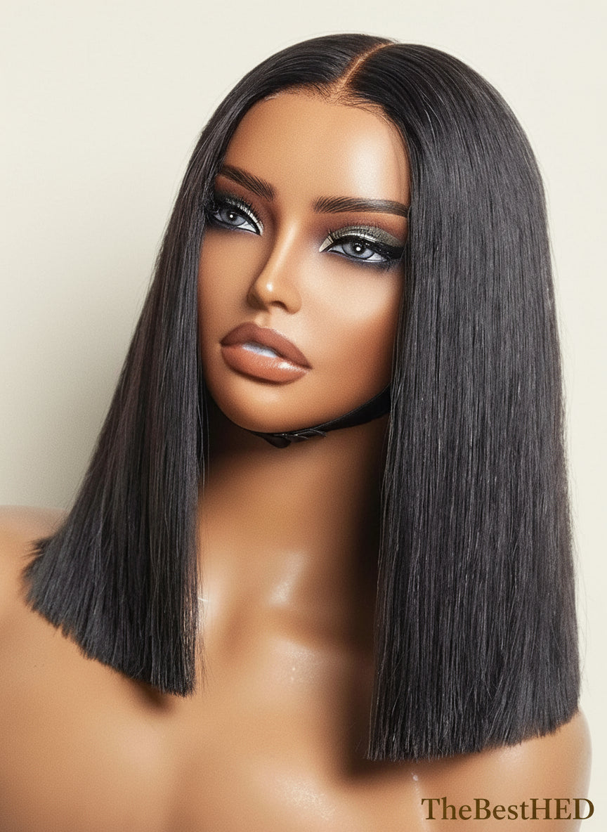 Wear Go Glueless Wigs Collection 2x6 5x5 Glueless Wig Human Hair Ready to Wear and Go Lace Closure Wigs Vietnamese Bone Straight 250% 300% 13x6 Lace Front Wigs