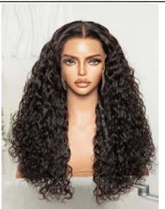 The Lillian Collection 13x6 Lace Front Wig - Indian Virgin Hair 20" Natural Color Egg Curl