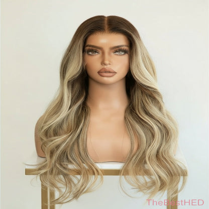 Alexia Collection 13x6 Lace Front Wig - Mongolian Virgin Hair 14" N307 Wavy-5