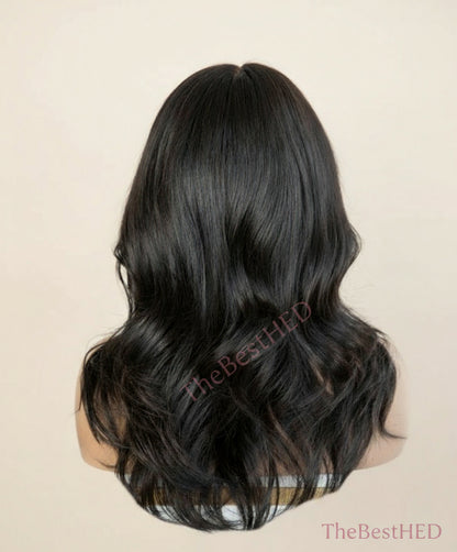 The Lillian Collection 13x6 Lace Front Wig - Indian Virgin Hair 14" Natural Color XJ1-YK-Baby Hair