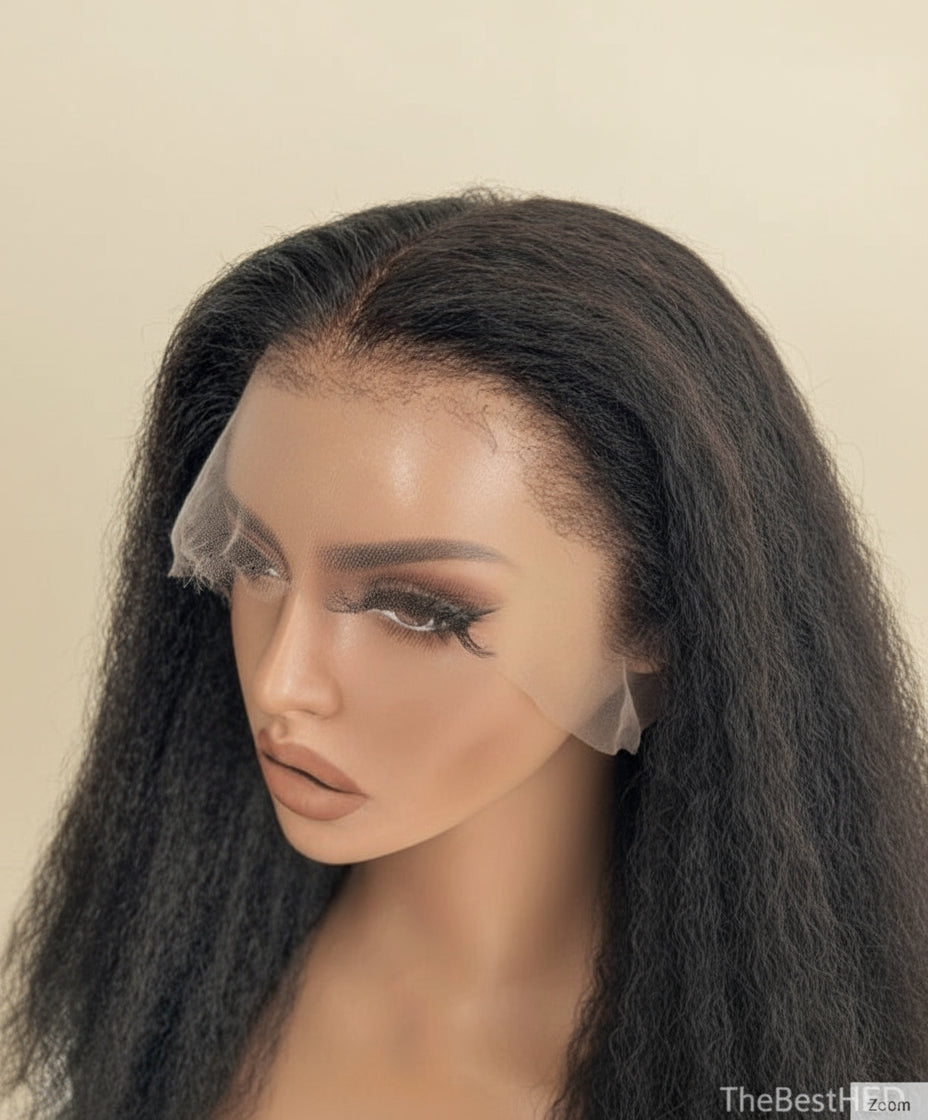 The Lillian Collection 13x6 Lace Front Wig - Indian Virgin Hair 16" Natural Color KS-Baby Hair