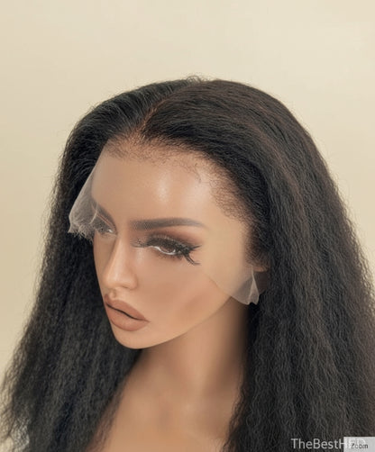 The Lillian Collection 13x6 Lace Front Wig - Indian Virgin Hair 16" Natural Color KS-Baby Hair