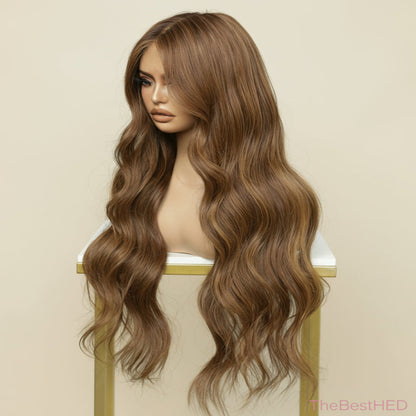 The Lillian Collection 13x6 Lace Front Wig - Indian Virgin Hair 18" N323 Wavy