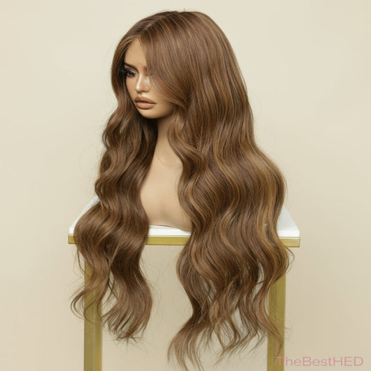 The Lillian Collection 13x6 Lace Front Wig - Indian Virgin Hair 18" N323 Wavy
