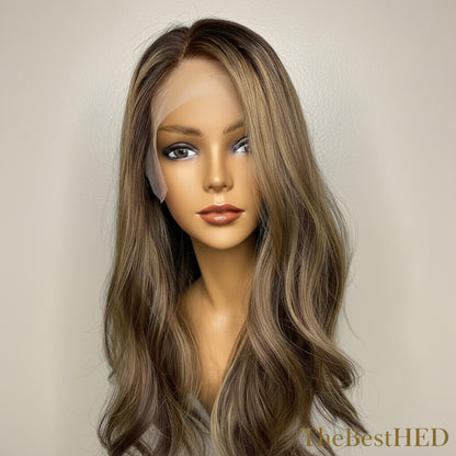 Wear Go Glueless Collection Honey Blonde Colored Wig SIlk Base Lace Front Wig Highlight Wigs For Women 4x4/13x4/13x6 lace Front WIg,Full Wig/360 Lace Wig