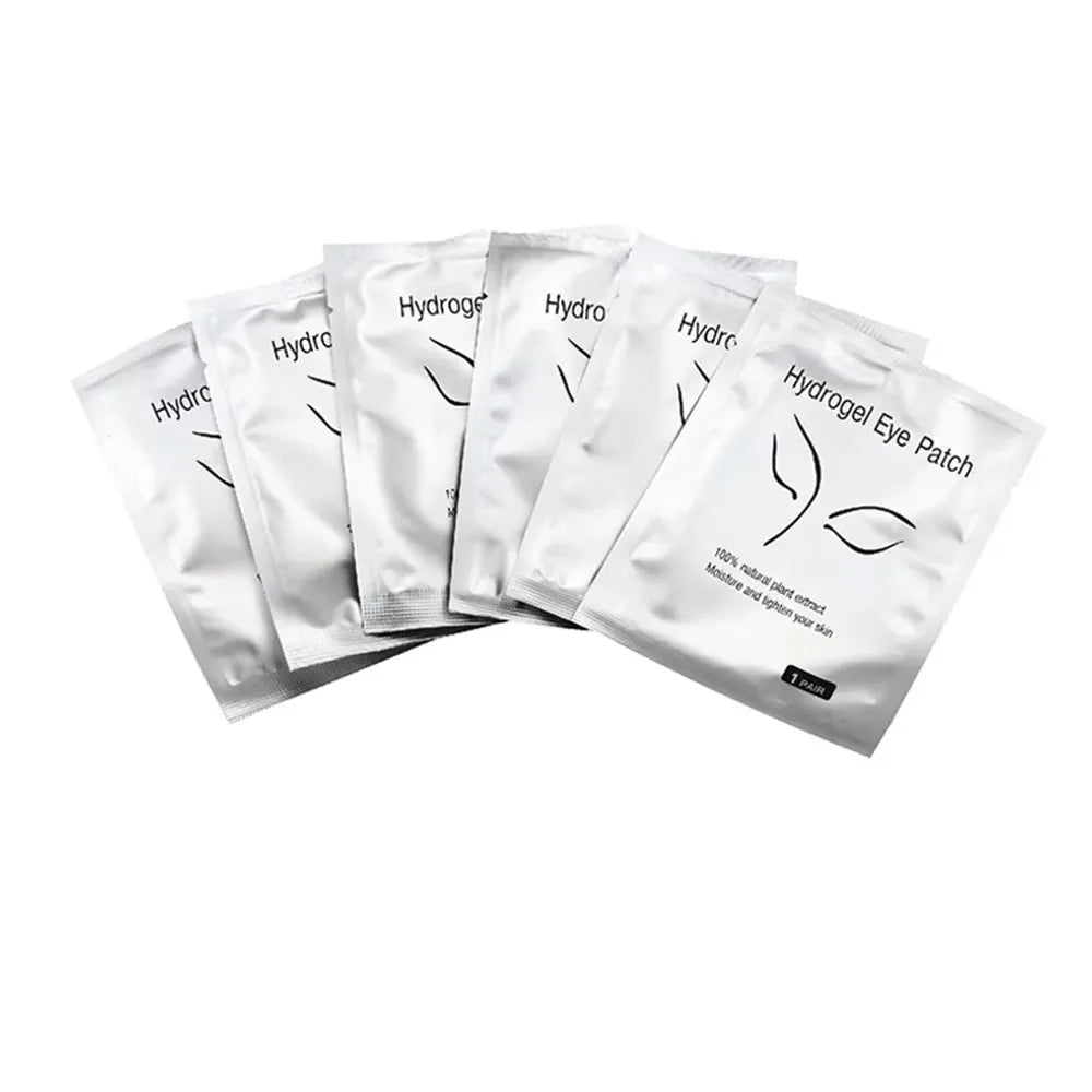 100Pairs Eye Patches Eyelash Extension under Eyelashes Fake Lashes Stickers Lash Extension Supplies Patches for Building Eyelid