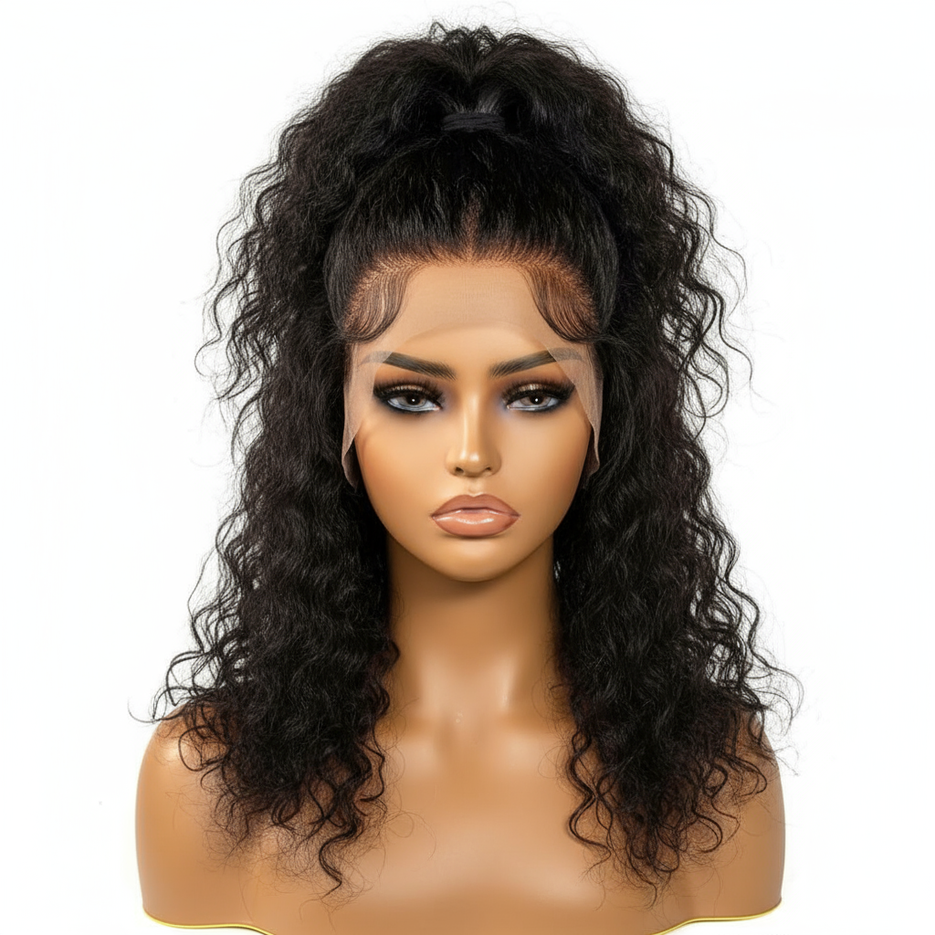 Enhanced Kinky Straight 360 Wig - Caramel Mannequin